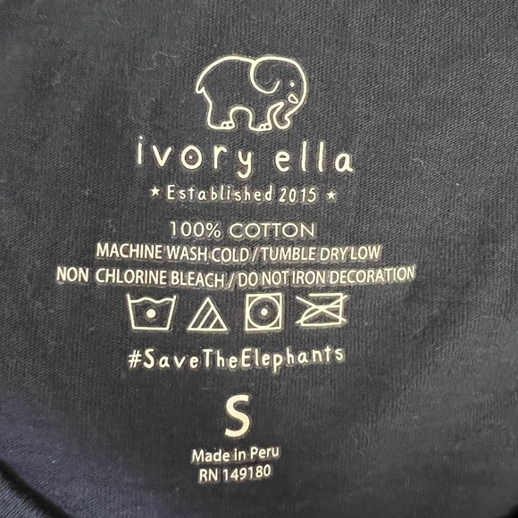 Ivory Ella long-sleeve T shirt - Picture 4 of 4